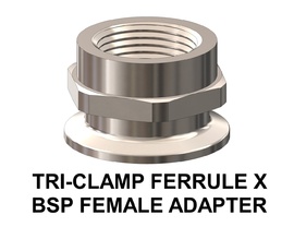 TC Ferrule X BSPF  BSPPF TC x G Adaptor